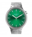 Swatch Watch - Big Bold Irony Forest Face Silver 47mm Green