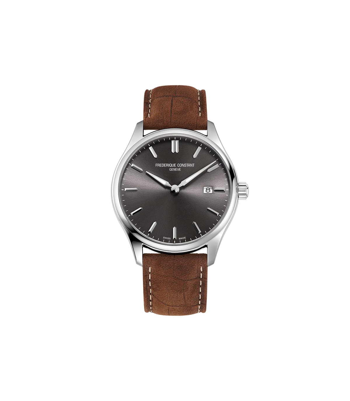 Frederique constant clearance leather strap