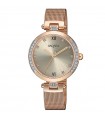 Orologio Vagary Donna - Flair Lady Solo Tempo 30mm Champagne con Cristalli