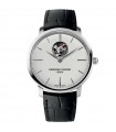 Frederique Constant - Classics Slimline Heart Beat Automatic 40mm Silver Watch - 0