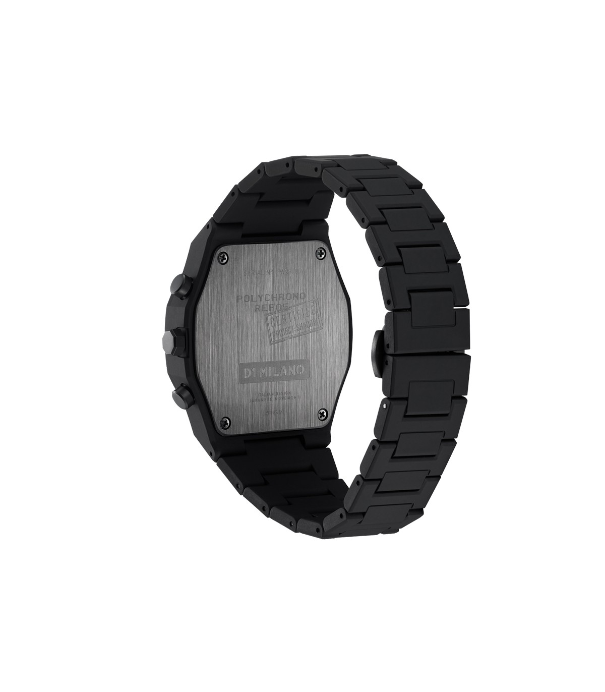 D1 Milano Men's Watch - Polychrono 40.5mm Shadow Black - 0