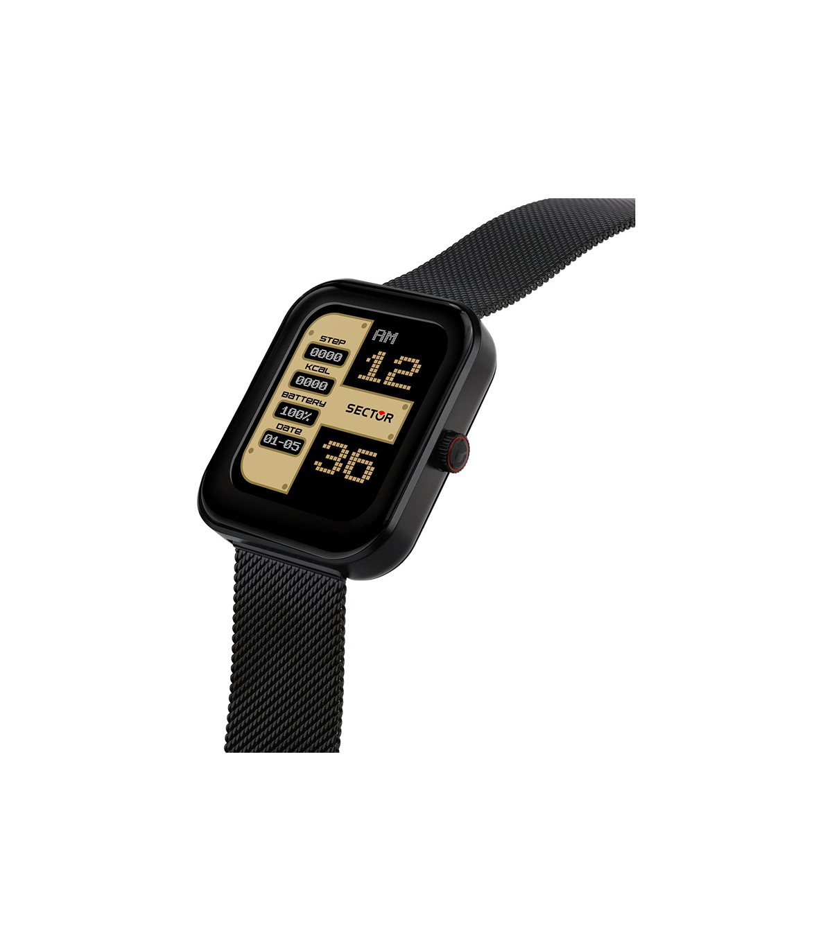 Sector Smartwatch - S-03 - Multifunction - 47mm - Black - R3253294002