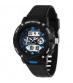 Orologio Sector da Uomo - Ex-45 Cronografo Digitale Nero 43mm con Dettagli Blu