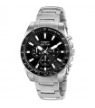 Sector Men's Watch - 450 Chronograph Silver 43mm Black