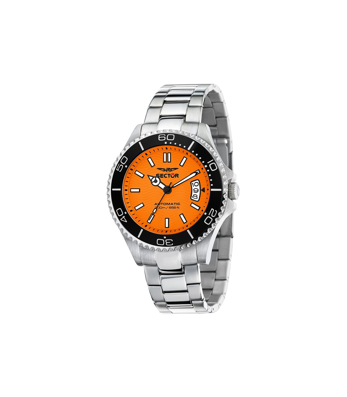 Sector Watch 230 Automatic Silver 43mm Orange R3223161012