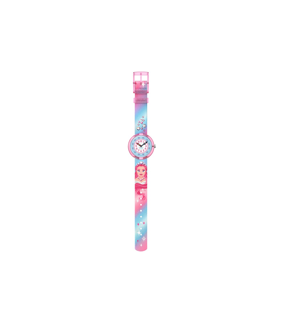 Women's Swatch Watch Irony Medium Rose Sparkle YLS220 - Crivelli Shopping