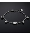 Bracciale Chiara Ferragni - Silver Collection in Argento 925% con Cuore e Pavè di Cubic Zirconia Bianchi