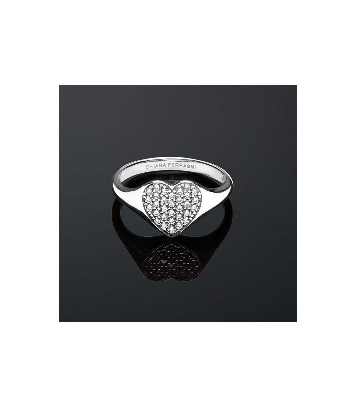 Anello Chiara Ferragni - Sigillo - Argento- Cuore - J19AXD10016