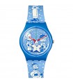 Swatch Watch - The Simpsons Collection Tidings of Joy Only Time 34mm Blue