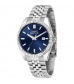 Sector Men's Watch - 240 Time and Date Silver 41mm Blue