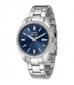 Sector Men's Watch - 240 Time and Date Silver 41mm Blue