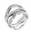 Alfieri & St. John Ring Woman - in White Gold with Diamonds - 0