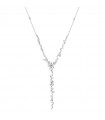 Buonocore Necklace - Swing in 18k White Gold with Natural Diamonds 2.94 ct - 0