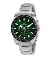 Sector Men's Watch - 450 Chronograph Silver 43mm Green