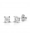 Lelune Diamonds Earrings - Light Point in 18k White Gold with Natural Diamonds 0.14 carats - 0