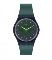 Orologio Swatch - Holiday Collection Dreaming of Gemstones Solo Tempo Verde 34mm con Incisioni
