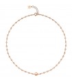 Rossoprezioso Choker - Semino D'amore Starlight Rose Gold with White Zircons