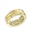 Chimento Ring - X-Tend Chocolat in 18k Yellow Gold with Natural Diamonds 0.40 ct - 0