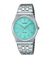 Casio Watch - Collection Tempo e Date Silver 35mm Aqua Green