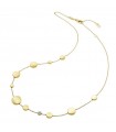 Chimento Necklace - Armillas Glow with 18k Yellow Gold Discs and Natural Diamonds - 45 cm - 0