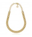 Unoaerre Necklace for Women - Fashion Jewelery Gold with Groumette Chain