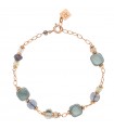 Rossoprezioso Bracelet - Mignon Winter Lake with Gray Elements and Mixed Stones