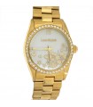 Laura Biagiotti Watch - Rainbow Pearl Only Time Gold 36mm with White Crystals