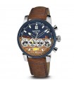 Eberhard Watch - Chrono 4 Pards Limited Edition Automatic Mechanical Chronograph 42mm Blue - 0