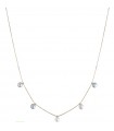 Lelune Necklace - Classic in 18K Yellow Gold with 4-4.5mm Multicolor Freshwater Pearls - 0