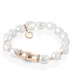 Lelune Glamour Woman's Bracelet - Bamboo with Freshwater Pearls - 0