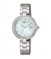 Vagary Women's Watch - Flair Lady Time and Date Silver 30mm Mother of Pearl