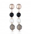 PEARL EARRINGS LELUNE GLAMOUR COLLECTION - 0