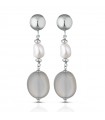 PEARL EARRINGS LELUNE GLAMOUR COLLECTION - 0