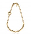 Unoaerre Necklace for Women - Fashion Jewelery Gold with Rolò Chain