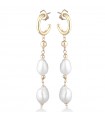 Lelune Glamour Woman's Earrings - Carolyne with Freshwater Pearls - 0