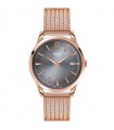 Henry London - Finchley Time and Date Rose Gold 39mm Grey