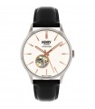 Orologio Henry London da Uomo - Heritage Automatico Solo Tempo Nero 42mm Bianco