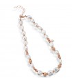 Lelune Woman's Nodo Necklace with Pearls - 0