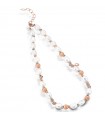 Lelune Woman's Nodo Necklace with Pearls - 0