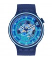 Swatch Watch - Big Bold Planets Second Home Only Time Blue 47mm with Double Strap