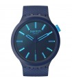 Orologio Swatch - Essentials Indigo Glow Solo Tempo 47mm Blu