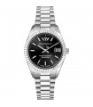 Philip Watch - Caribe Urban Quartz Time and Date 28mm Black - 0