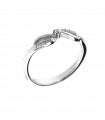 Miluna Solitaire Ring with Diamonds for Woman - 0
