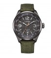 Citizen Men's Watch - Urban Traveler Eco-Drive 42mm Anthracite Green - 0