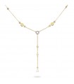 Girocollo Rue Des Mille da Donna - Shapes in Argento 925% Dorato con Zirconi Bianchi