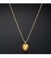 Chiara Ferragni Choker - Bold in 925% Golden Silver with Pendant Heart