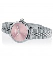 Hoops Watch - New Luxury II Only Time Silver 30mm Pink