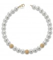 Lelune Classic Bracelet with Cultivated Pearls 5-5,5 mm for Women - 0
