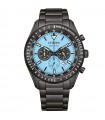 Citizen Watch - Of Rescue Eco-Drive Chronograph 43mm Black Turquoise - 0