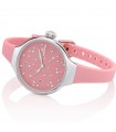 Hoops Watch - Nouveau Chérie Sliding Star 30mm Pink with Crystals